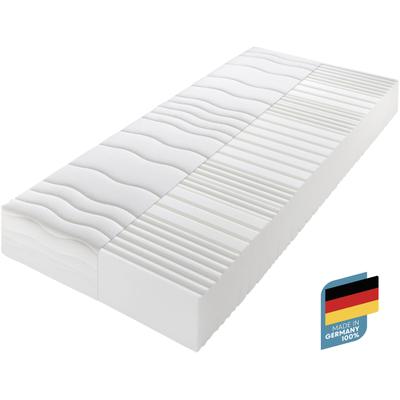 Komfortschaummatratze BECO "Grand Majestic, Matratze in Luxus Höhe, ideal für Senioren", weiß, B:160cm H:32cm L:200cm, Bezug: 100% Polyester, Matratzen, 7 Zonen Matratze, 90x200, 140x200 und weitere Größen, ergonomisch Image