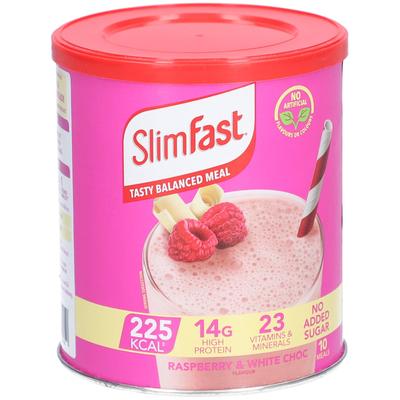 Slim Fast Pulver Himbeere+weiße Schokolade 365 g Image
