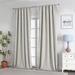 The 100% Blackout Curtains 108 inches Long for Bedroom Living Room - 2 Panels Back tab Rod Pocket - 108"L x 52"W