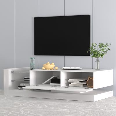 TV Console with Storage Cabinets