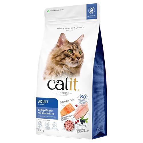 2g Catit Recipes Adult Fisch Katzenfutter trocken