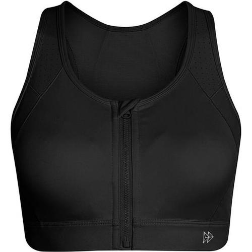 YVETTE Damen BH Sport Bra Romy, Größe S in Schwarz