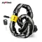 Xunting Bike Chain Lock With Zinc Alloy Cylinder And Reflective Key - 90cm Bicycle Lock For MTB And