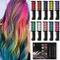 10/1pc Colorful Hair Color Chalk For Hair Fashion Colored Mascara Chalks To Dye Hair Instant