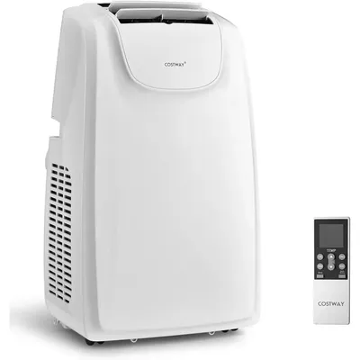 11,500 BTU Portable Air Conditioner, with Dual Hose, Remote Control. with Dehumidifier, Fan, Sleep