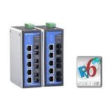 Moxa EDS-408A-3M-ST Ethernet Switch 8 Port Managed 3 Multi-Mode ST EDS-408A Series
