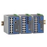 Moxa EDS-516A-MM-SC-T Ethernet Switch 16 Port Managed 14 Fast Ethernet 2 Multi-Mode SC Wide Temp