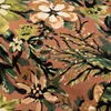 Viskose-Jersey Blumen, braun-color
