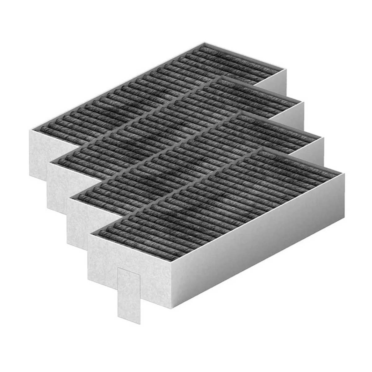 Aktivkohle filter für siemens hz9vrcr0/für bosch hez9vrud0/für bosch siemens 17004796/neff 17004806, z821vr0 Haube Image