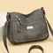 Sacs à main et bourses en cuir PU souple multi-poches, Sac à bandoulière de luxe de styliste pour