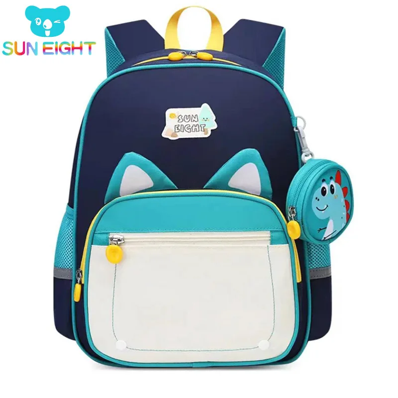 SUN EIGHT 14 pouces nouvelle mode enfants sac à dos enfants sac de plein air sacs d'école étudiant école sacs à dos