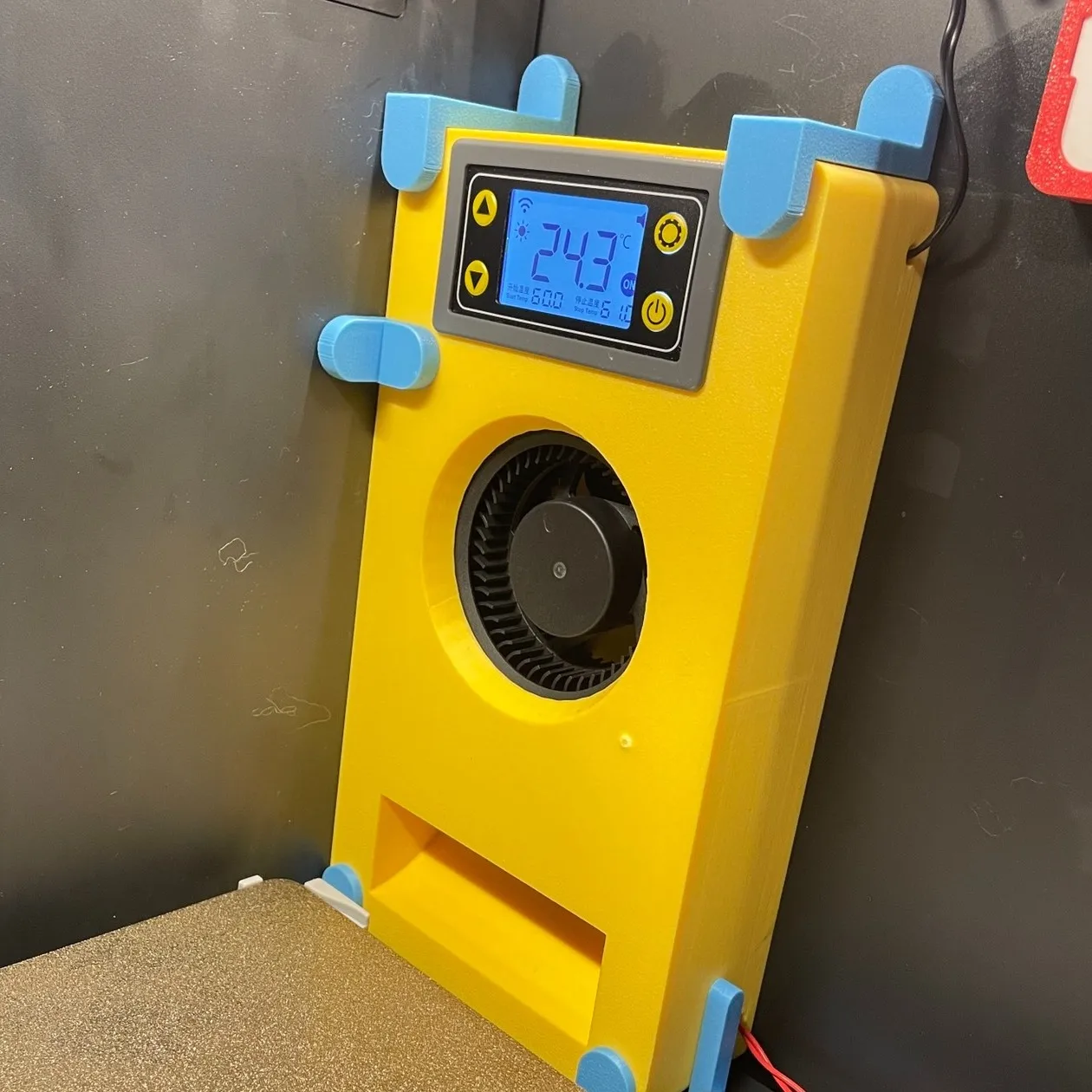 Chauffage de chambre pour Bambu Lab P1S, contrôleur de chauffage de chambre pour Bambu X1C P1P, chauffage PTC Chamb chauffé pour chauffage Voron Trident