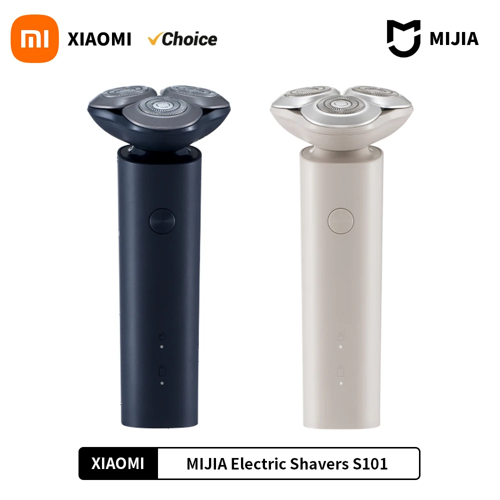 Xiaomi mijia Elektro rasierer s101 verbesserte Rasier maschinen rasierer für Männer wasserdichter trockener nasser Rasier barts ch neider Image