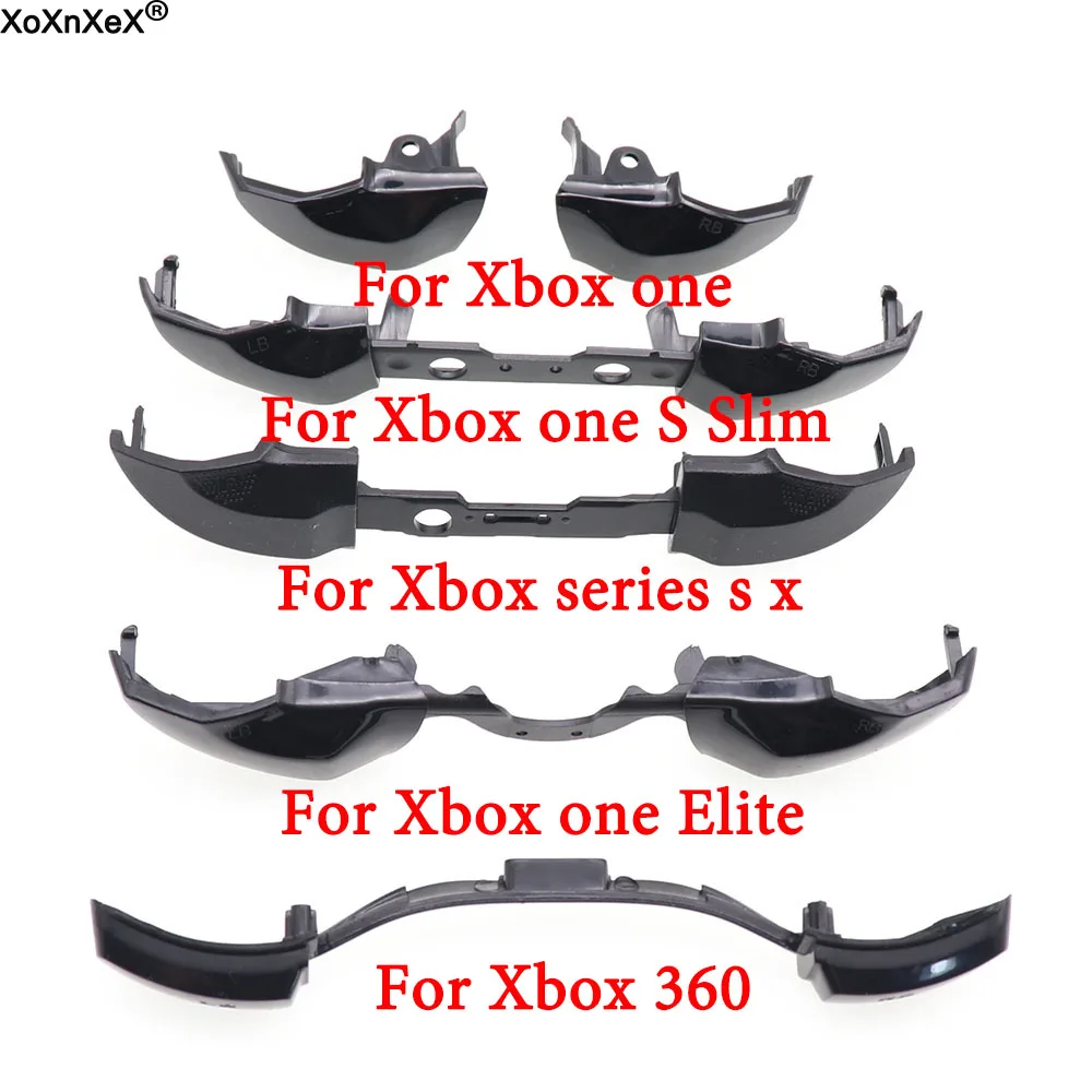 10PCS Für Xbox One Serie X S Elite Controller Ersatz RB LB Stoßstange Trigger Tasten Spiel Zubehör für Xbox 360 Controller Image