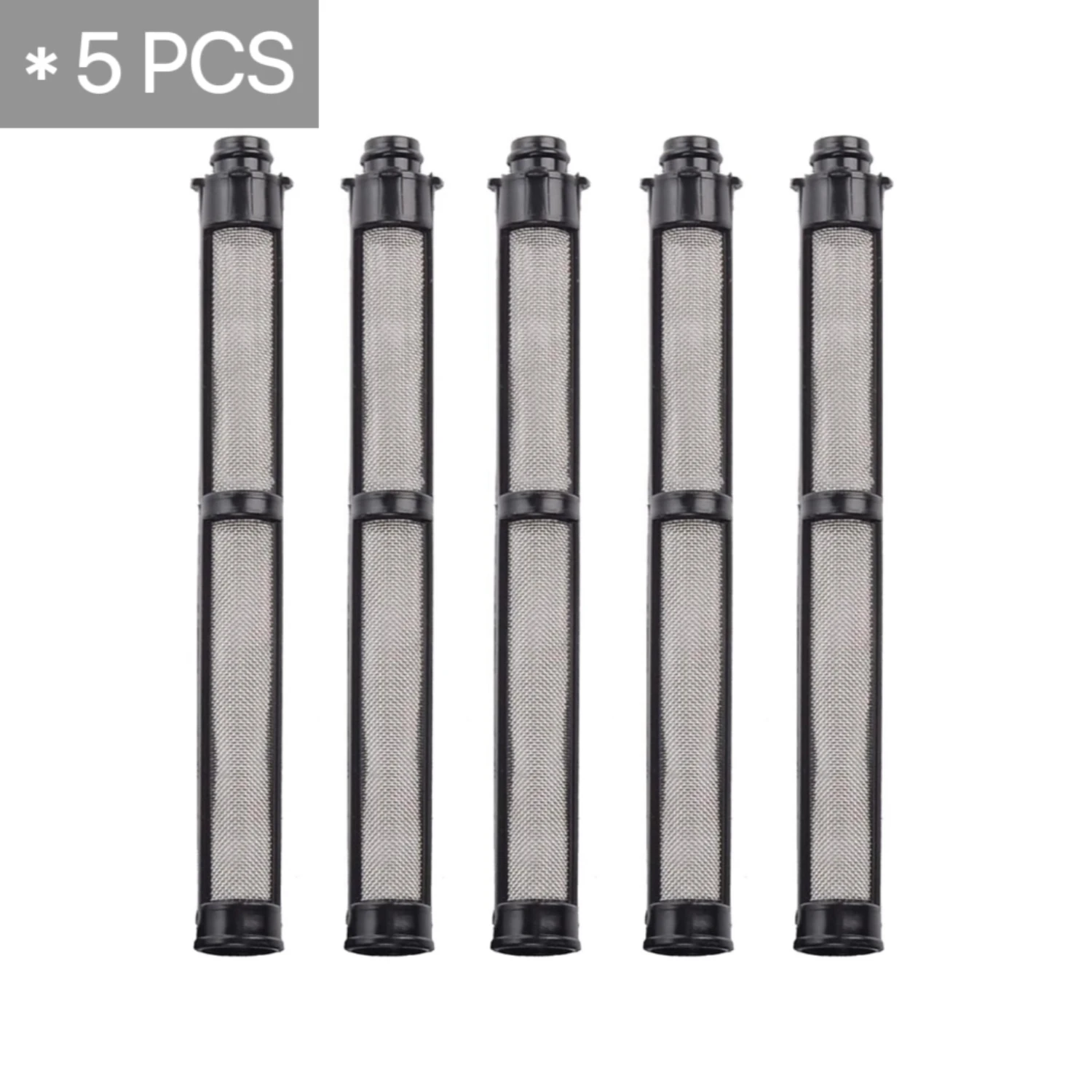 5 Stück Airless-Spritzpistolenfilter aus Edelstahl, kompatibel mit Spritzpistolenunternehmer und Latex 60 Mesh Image