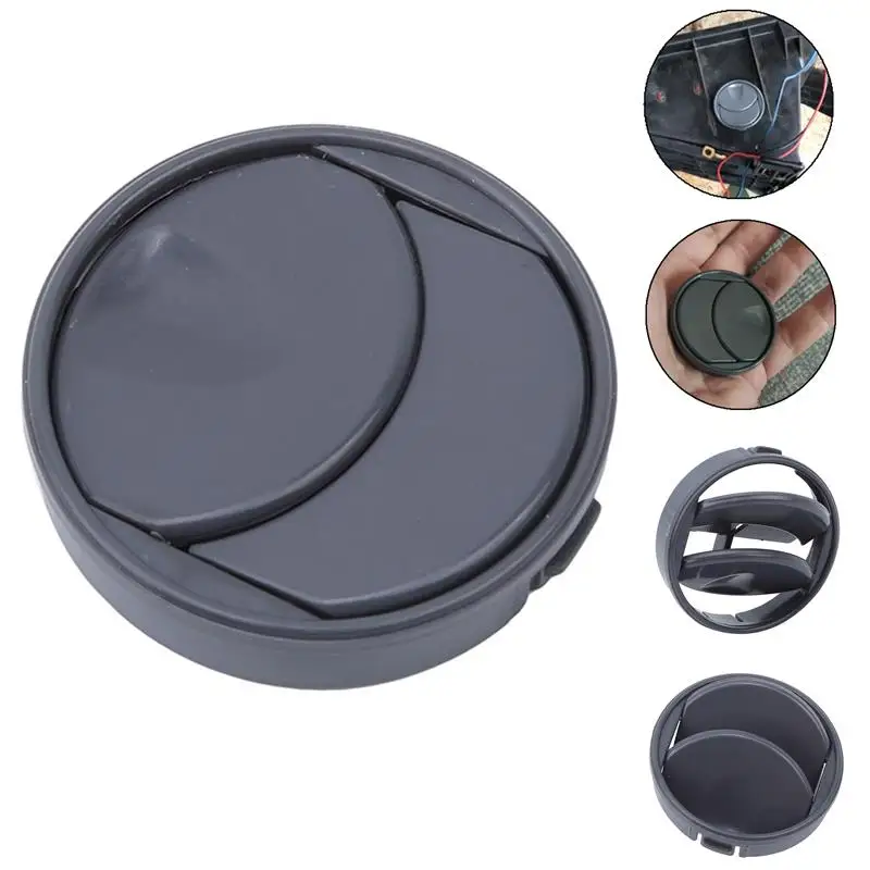 Auto Vent Dashboard Klimaanlage Deflektor Kleine Luftauslass Seite Vent Rotation Vent Auto Zubehör Image