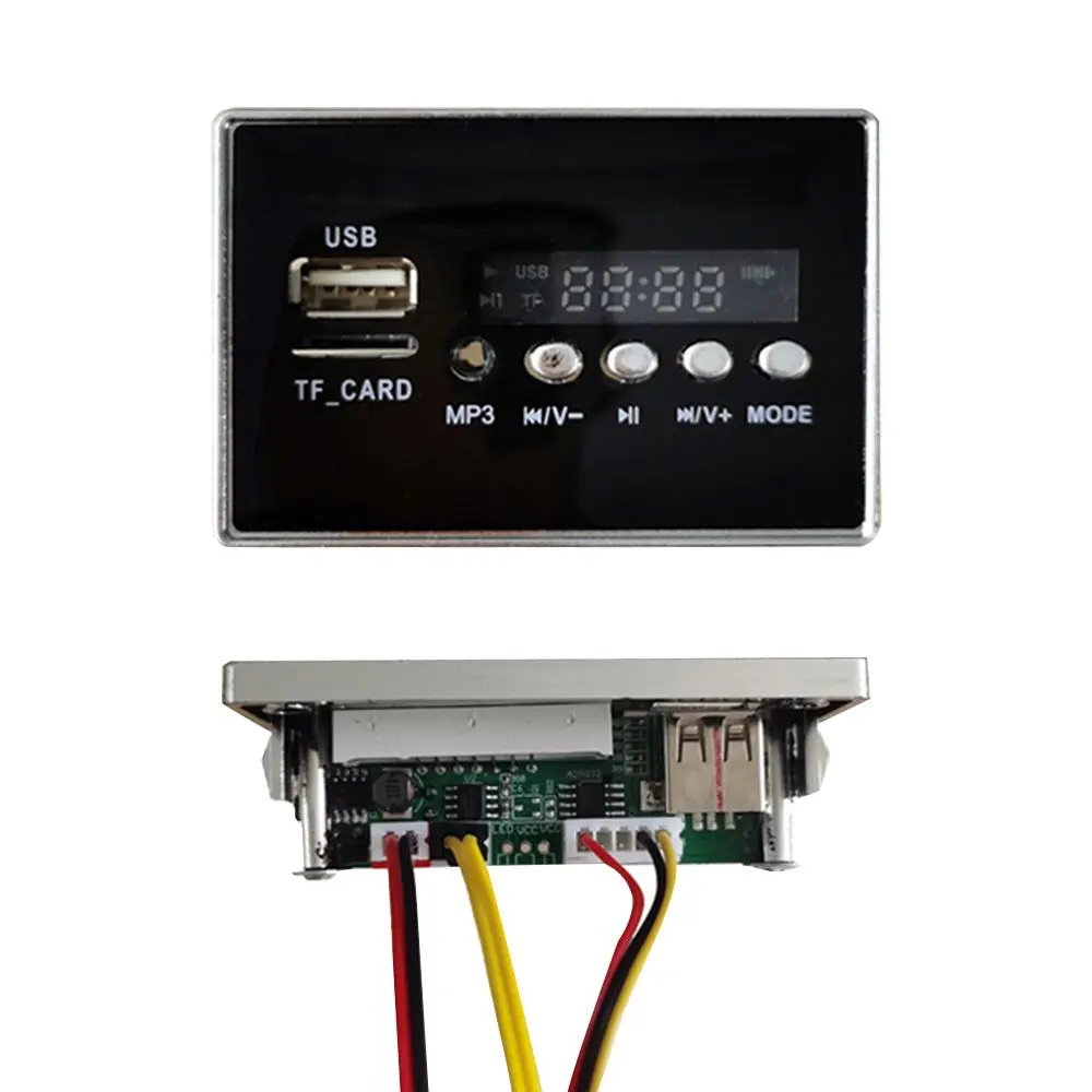 Neue 12V mit Bluetooth Kinder Elektroauto Musik-Player Musik-Chips mit USB MP3 und TF-Karte Steckdose Anzeige spannung Image