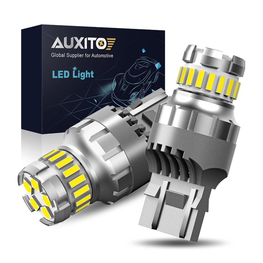 AUXITO 2 pezzi T20 LED W21/5W 7443 7440 W21W lampadina a LED 6500K bianco per Lada Opel posizione di parcheggio per auto luce DRL lampada di marcia diurna