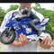 Grande moto Rc 1/6 moto acrobatica telecomando moto da corsa moto Drift auto giocattolo giocattolo