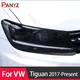 Pellicola protettiva per fari auto faro adesivo in TPU nero trasparente per Volkswagen VW Tiguan 5N