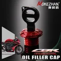 Coperchio della spina del tappo di riempimento dell'olio motore antifurto del motociclo per HONDA CBR650R CBR650F CBR 650R 650F 2016-2024 2023 2022