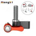 Viti a testa zigrinata M4 M5 M6 1/4 "viti a forma di L in lega di alluminio manopola a maniglia regolabile vite di serraggio per SLR Rail Rod Slider