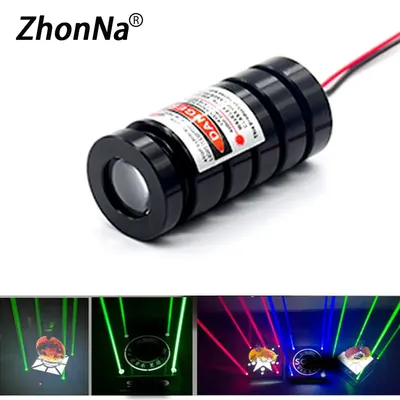 Coarse Beam Laser Module 100mW Diode Laser Head Use For KTV Bar Led Lights DJ Stage Light 650nm 532nm 450nm Three Colors Select