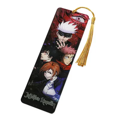 Jujutsu Anime Bookmark Kaisen Gojo Acrylic Satoru Anime Periphery for Girls Boys Fans Souvenir