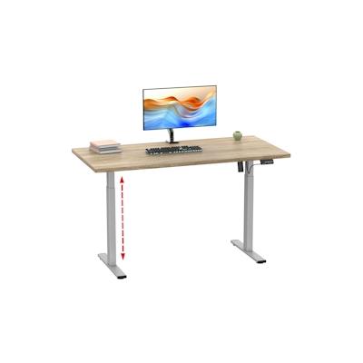 VCM Schreibtisch Bürotisch höhenverstellbar Lona 110x50 Image