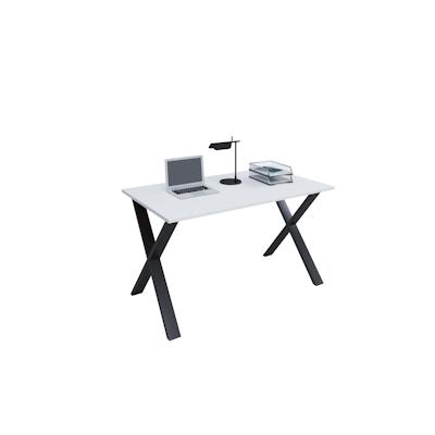 VCM Schreibtisch Lona Schwarz / Weiß H. 76 x B. 140 x T. 80 cm Image