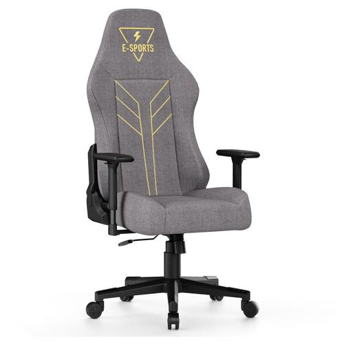 Bigzzia - Gaming stuhl 130 kg gaming stuhl stoff - gaming sessel - mit 3D-Armlehnen