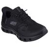 Slip-On Sneaker SKECHERS "GLIDE-STEP PRO", Damen, Gr. 37, schwarz, Textil, unifarben, sportlich, Schuhe, Slipper, Freizeitschuh mit komfortabler Heel Pillow Funktion