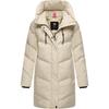 Kurzmantel RAGWEAR "Avelin", Damen, Gr. XS (34), beige (ecru), Obermaterial: 100% Polyester, Innenfutter: 100% Polyester, Wattierung: 100% Polyester, Basic, gerade ca. Mitte Oberschenkel, hoch geschlossener Ausschnitt, Langarm Ärmel ohne...