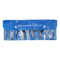 20PCS Strumento di rimozione radio rosso Chiave in acciaio inossidabile Kit di strumenti di rimozione leva blu Strumento di rimozione radio per auto per camion