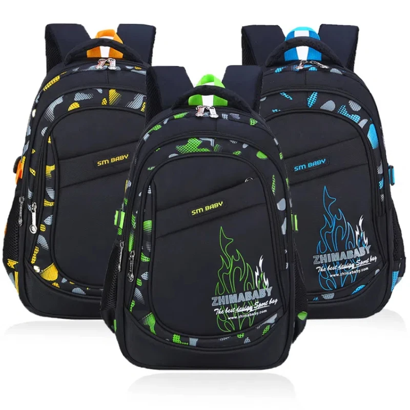 Sac à dos pour enfants, sac d'école pour garçons, grand sac à dos orthopédique, sac d'école imperméable, grand sac pour livres, sac à dos pour enfants.