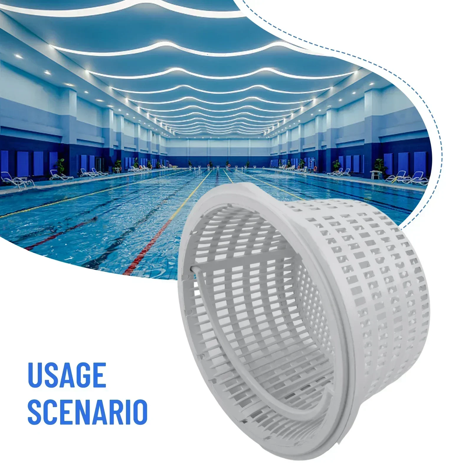 Panier d'écumoire de piscine 16/19cm, pour Spx1091c/SP1091LX/SP1091WM, poignée hors sol, accessoires de nettoyage de piscine