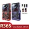 R36s retro handheld videospiel konsole linux system 3,5 zoll ips bildschirm r35s plus tragbarer taschen video player 64gb/128g