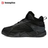 Baasploa Winter Männer Schuhe Mode Plüsch Warme Wasserdichte Leder Sport Schuhe Männlichen Casual Outdoor Non-Slip Lace up Wanderschuhe