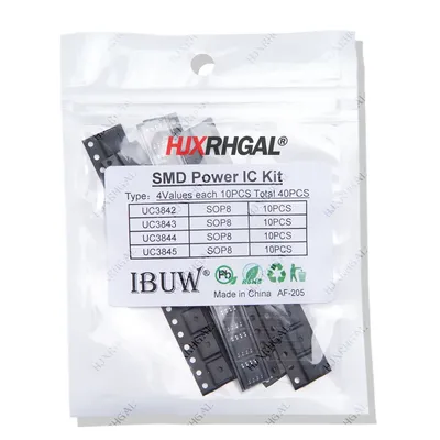 40 Stück = 4 Arten * 10 Stück UC3842 UC3843 UC3844 UC3845 hjxrhgal sop Je 10 Stück Kit (12–26). Image