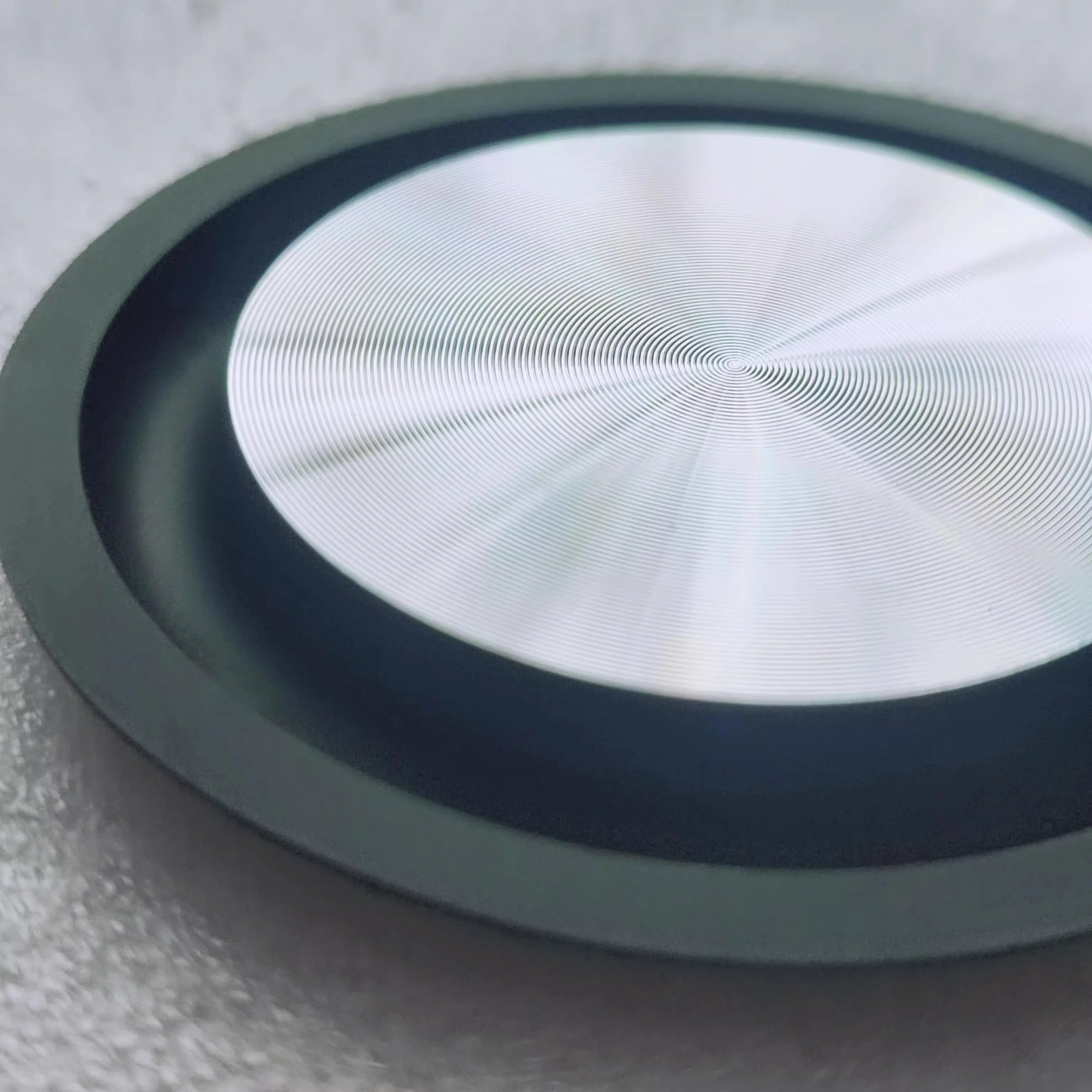 2PCS GHXAMP 2,75 Zoll 68mm CD gemusterte Metall gebürstete Eisenplatte Bass Passive Kühler Vibrationsmembran Image