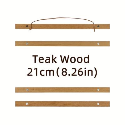 TEMU Solid Wood Magnetic Poster Clips, Magnetic Picture Frames For Hanging Canvas And Photos. Image