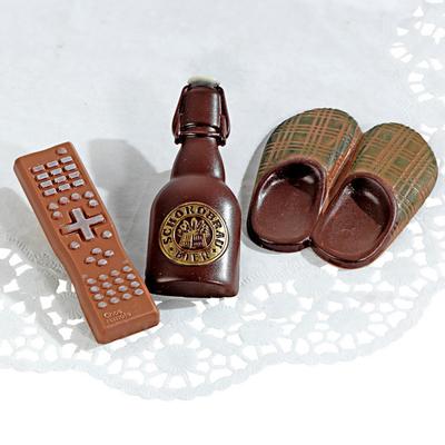 Geschenkset aus Schokolade "Männerabend", 3-tlg. Image