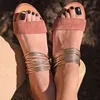 Women Slippers 2022 Summer New Bohemian Sandals Flat Casual Shoes Female Slip on Slides Woman Shoes
