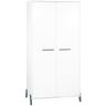 Armoire Joy gris 2 portes babyprice - color