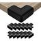 12 Protections d'Angle Protections Coins en Caoutchouc Protection Table Autocollante Protège Coin