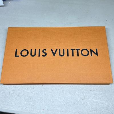 Louis Vuitton Other | Louis Vuitton Gift Card Box. Empty. Comes With Envelopes. Magnetic Closure Auth | Color: Black/Gold | Size: Os