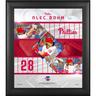 Alec Bohm Philadelphia Phillies Framed 15"" x 17"" Stitched Stars Collage