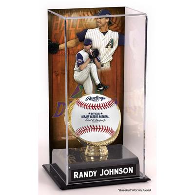 Randy Johnson Arizona Diamondbacks Hall of Fame Sublimierte Vitrine mit Bild Image