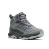Wanderschuh MERRELL "SPEED STRIKE 2 MID GTX", Gr. 44,5, grau (rock), sportlich, Schuhe, wasserdicht