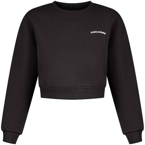 SMILODOX Damen Sweatshirt Sherry, Größe XL in Schwarz